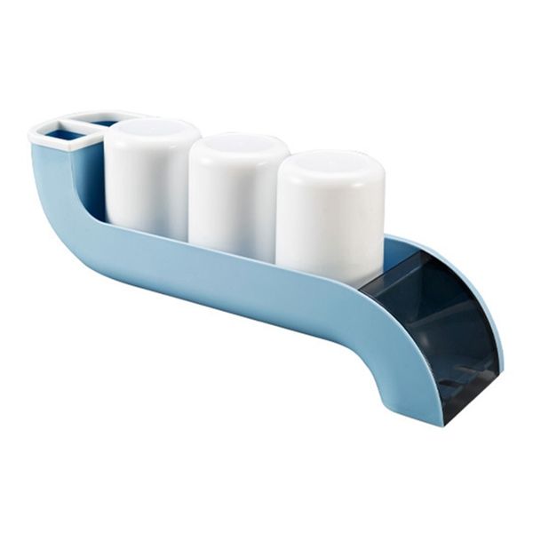 

toothbrush holder bathroom accessories toothpaste storage organizer for toothbrushes shelf with cup bathroom sinks