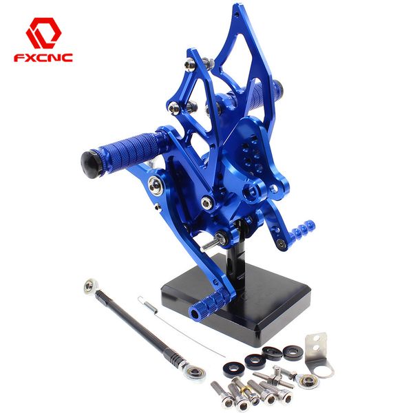 

for yzf r3 mt03 14/19 aluminum adjustable motorcycle rearsets rear sets foot pegs pedal footrest