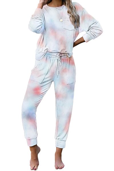 

dhl for pajamas tiedye for womens pigiama da donna per girocollo tye dye short purple light buy tie dye shirts lava in stock, Blue;gray