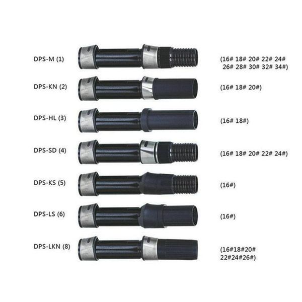 

noonroo dps-m kn sd ld lkn #16 #2 0#22 fishing rod reel seat 3pcs