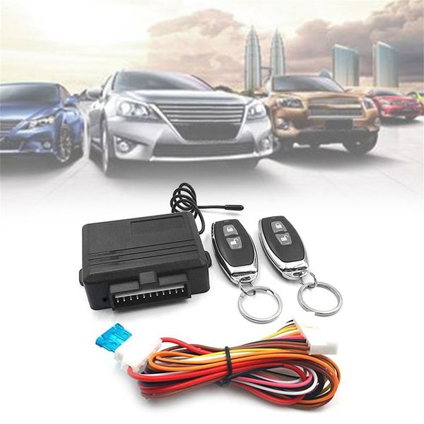 

universal keyless entry system car alarm systems device auto remote control kit door lock vehicle central locking and unlock