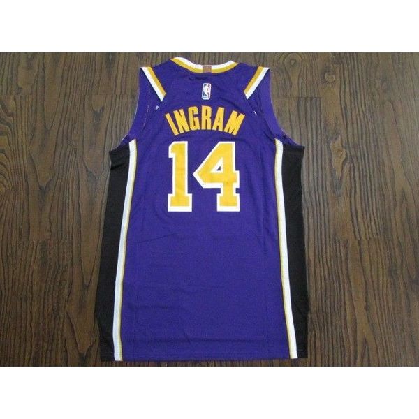 

jerseys new season lal los angeles lal ingram no. 14 retro stitched mens basketball jerseys, Gray