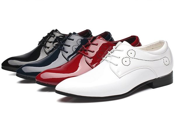 

patent leather black italian mens shoes brands wedding formal oxford shoes for mens pointed toe dress shoes sapato masculino