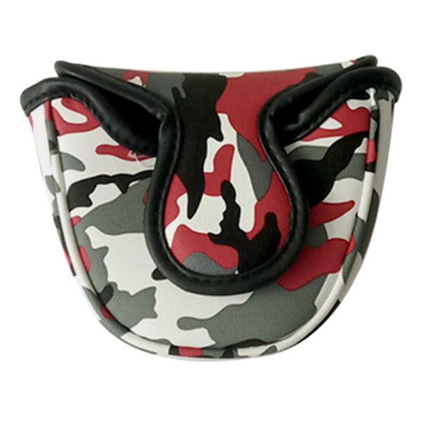 

camouflage golf club putter headcover - waterproof golf mallet head cover center putter guard - universal fit