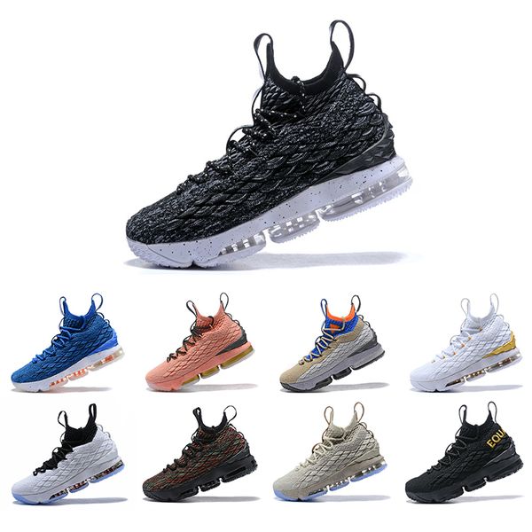 

2019 luxury ashes ghost lebron 15 basketball shoes arrival sneakers 15s mens running sports outdoor designer shoes