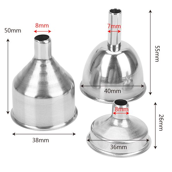 

малый рот воронка бар винного настой воронка мини нержавеющая сталь для наполнения фляжки конкретизируйте рот бутылки