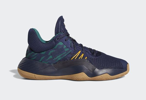 

d.o.n. issue 1 be humble collegiate green team gold men basketball shoes with box donovan mitchell pe shoes size40-46, Black