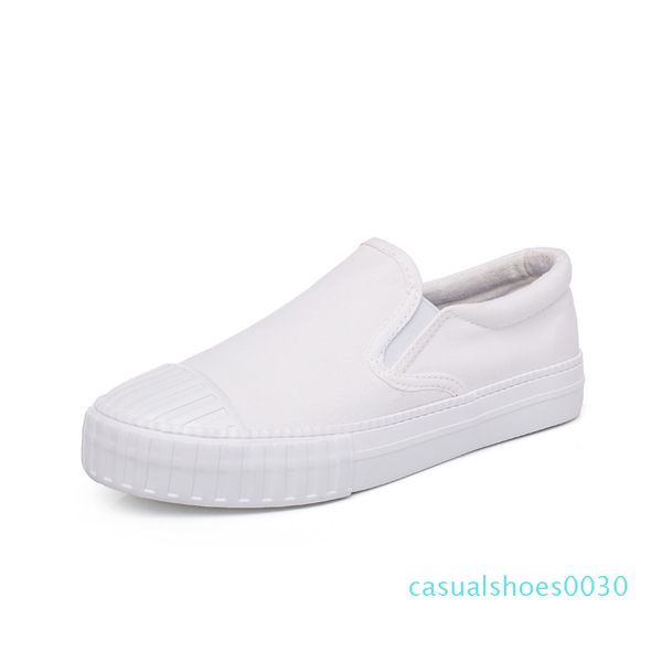 

plimsolls spring and summer breathable small white shoes, korean casual sports casual slip-on shoes, one generation 30c, Black