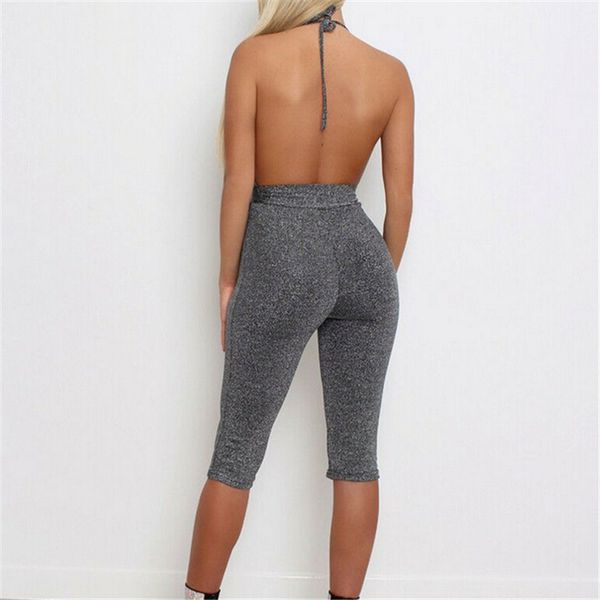 

женщины комбинезон женские комбинезон женский комбинезон streetwear bodycon комбинезон backless женщины ромпер solid color легкий костюм с ш, Black;white