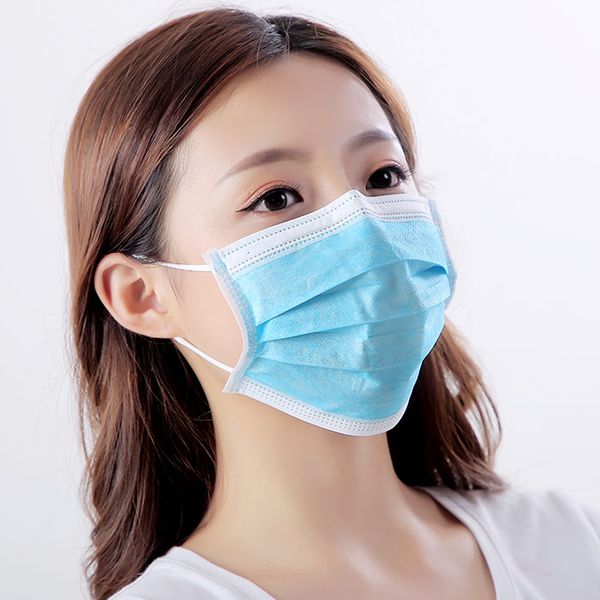 

600pcs ffp2 disposable face masks disposable 3 layers dustproof mask facial protective cover masks set anti-dust mask dhl ing