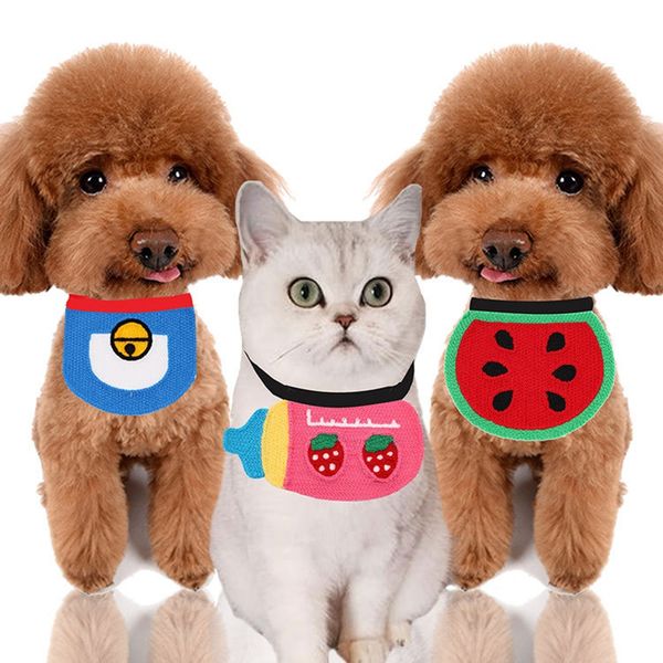 

dog accessories dog cat bandana puppy kitten knitted dog collar pets acessorios for dogs scarf mascotas accesorios pet products