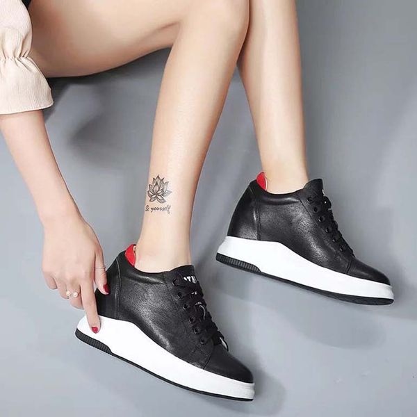 

with box sneaker casual shoes trainers shoes fashion sports shoes trainers for woman dhl by toy99 ph1235, Black