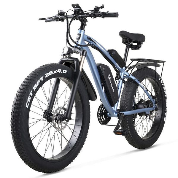 

NEW Электрический велосипед 48V1000W Ebike электрический горный велосипед 4,0 жира шин Электрический велосипед