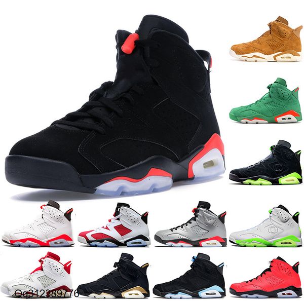 

new designer jumpman 6s gs black infrared 2020 mens basketball shoes oregon ducks pe gatorade unc sport blue 3m reflective infrared sneakers