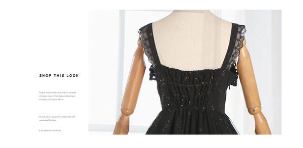 

lolita's daily dress sweet skirt summer skirt, Black;red