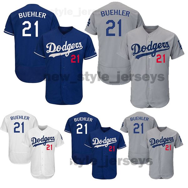 

Los Angeles Men Dodger jersey 21 walker buehler 22 Clayton Kershaw flex base cool base Baseball Jerseys