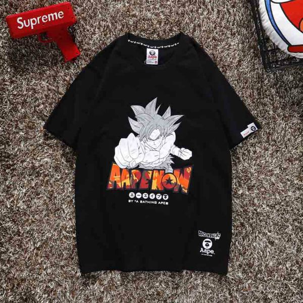 

2020/supremebape luxury men shirt italian designer quality sweatshirt new fashion brand t-shirt cotton comfortable retro dress vest short, White;black