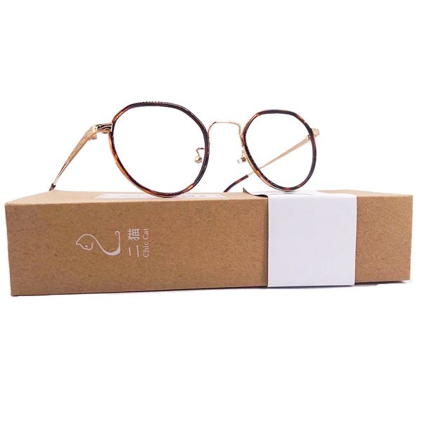 

chic cat anti blue light blocking screen glasses round computer protection women men reading vintage retro classic sun glasses, White;black