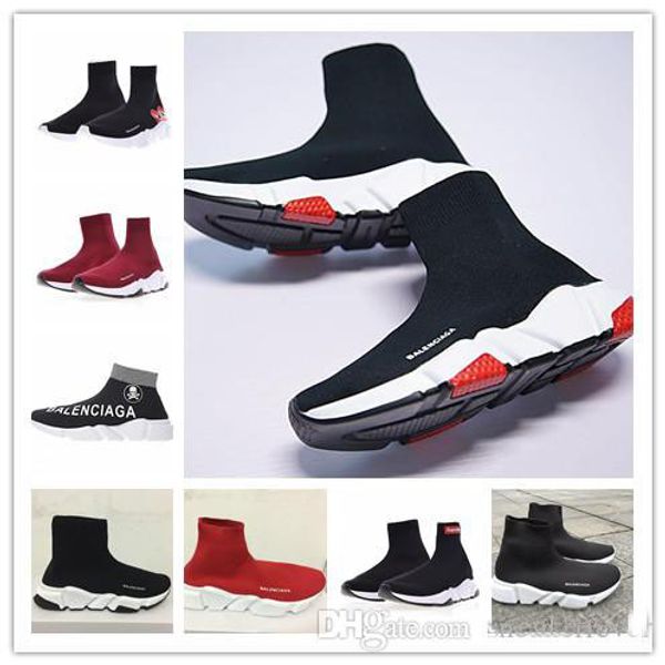 

men women Casual Shoes Sneakers Speed Trainer Race white black Shoes mens womens Sports Shoes 36-46
