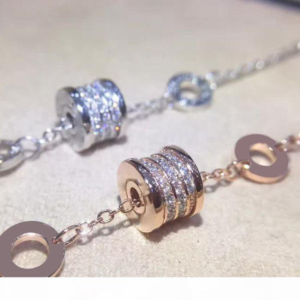 

316l stainless steel full cz stones spring bracelet for women men lovers fashion bracelet, Black