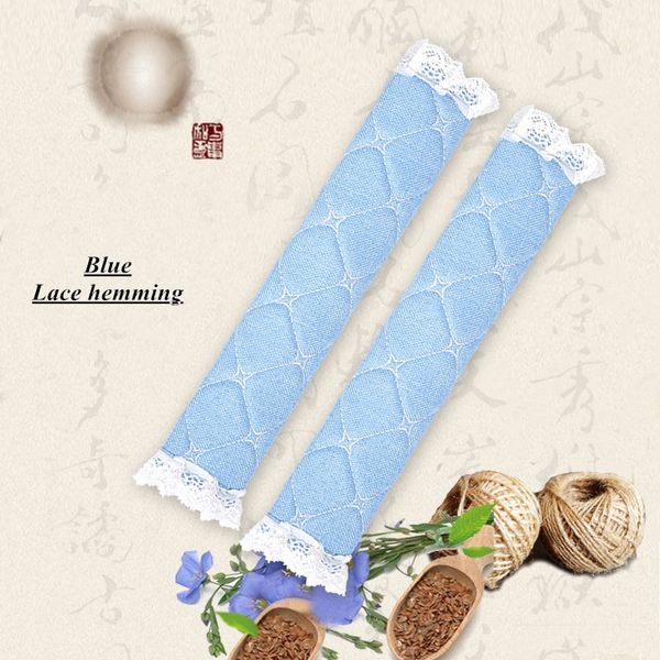 

оптовая] 20pairs 27см льняное автокресло крышка ремня lace хемминг подплечники удлиняет 33 cm авто интерьера аксессуары