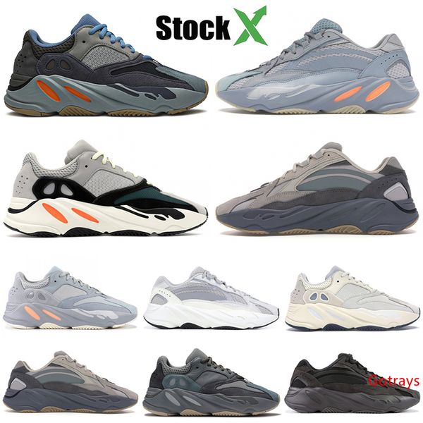 

2020 carbon blue 700 магнит светоотражающая инерция тефра лиловый статический сплошной серый kanye west кроссовки мужские дизайнерские туфли