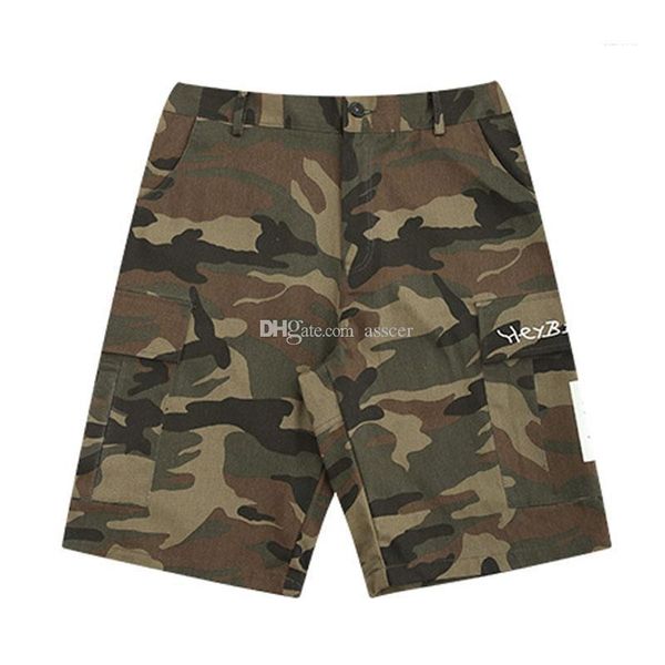 

mens designer shorts casual men camouflage sweatpants designer mens hip hop summer sports shorts size m-xl, White;black
