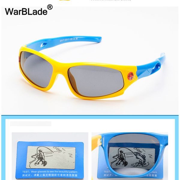 

brand tac flexible kids sunglasses polarized boy girl child sport sun glasses 100%uv goggles gafas warblade, White;black