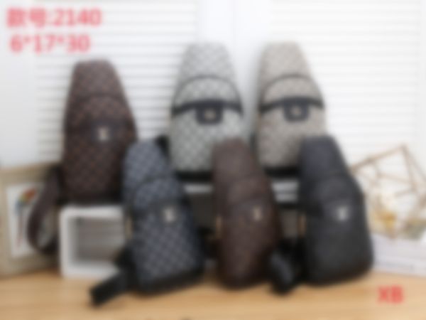 

2140 leather classic fashion handbag card bag zero wallet men's and women's backpacks single shoulder bag 2140