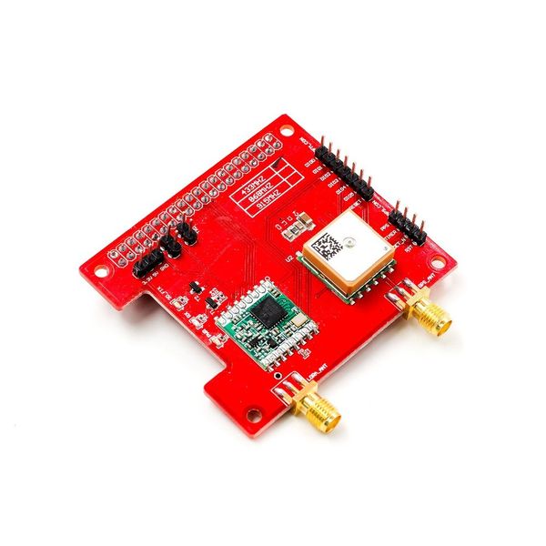 Freeshipping LorGPS HAT V1.0 versione Lora/GPS_HAT è un modulo di espansione per LoRaWan e GPS per ues con Raspberry Pi