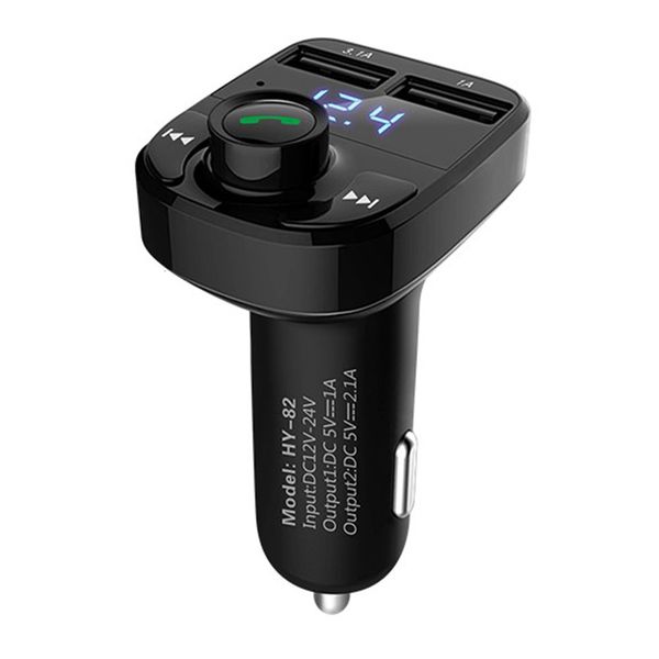 

vehemo 5v 4.1a wireless bluetooth receiver handscar kit aux automobile for car dual usb charger bluetooth mp3 player