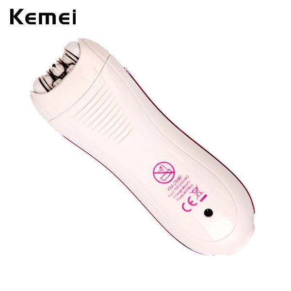

kemei 290r rechargeable lady epilator hair remover razor women depilation legs body depilatory bikini shaving trimmer remove hair machine