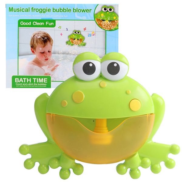 

baby bath toy bubble machine bubble frog funny bubble maker pool swimming bathtub soap machine toys for children kid shower