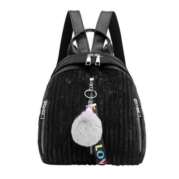 

corduroy backpack women mochila feminina shoulder bag love casual shoulder bag sac a dos femme with outdoor pack sac #d1