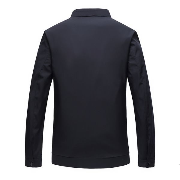

сигна pure color среднего возраста mens с длинными рукавами куртки бизнес повседневная куртка мужчины сыпучие весна мужчины пальто размер s, Black;brown