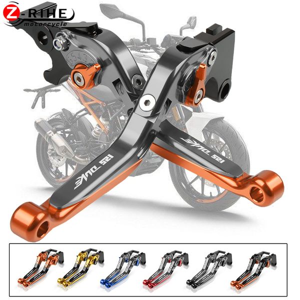 

motorcycle accessories folding extendable brake clutch levers moto parts for duke 125 125duke 2011 2012 2013 2014 2015-2016