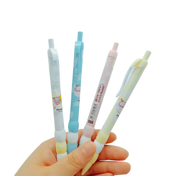 

30pcs/lot lovely mushroom dot series automatic pencil stationery for kids children students office school supplies marerials, Blue;orange