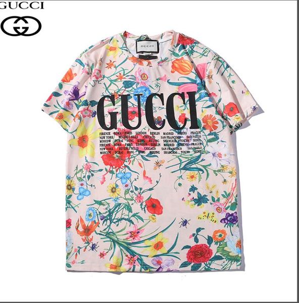 

2019 high-quality limited edition spring/summer color short-sleeved t-shirt sells well in europe and america 100% pure cotton s-xxl, White