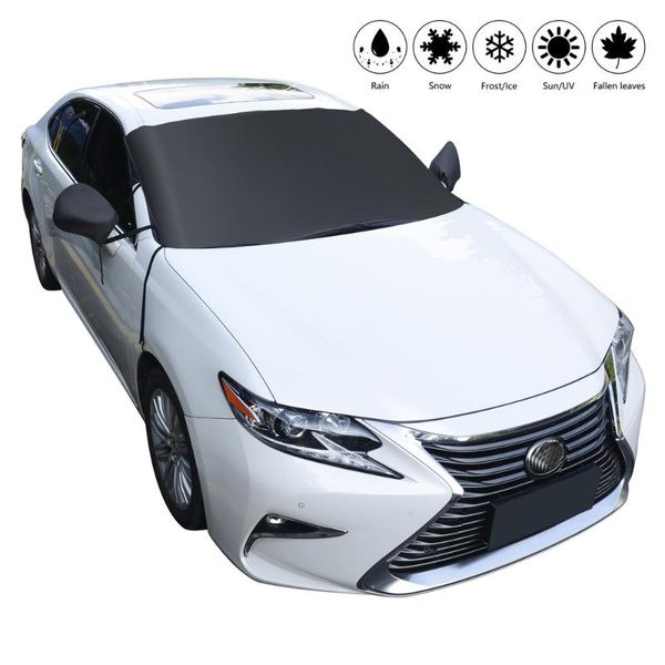 

2020 new auto windshield snow sun cover tarp ice scraper frost removal car truck van suv auto windshield snow sun cover tarp