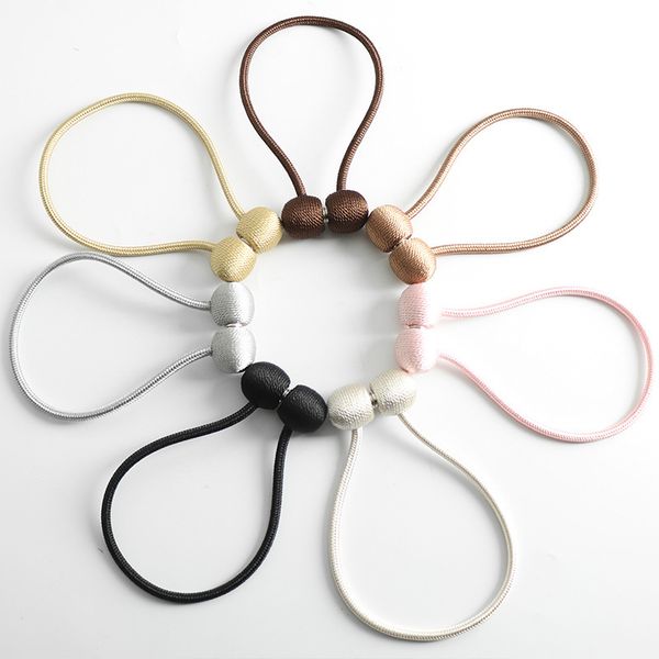 

magnetic ball new pearl curtain simple tie rope accessory rods accessoires backs holdbacks buckle clips hook holder home decor