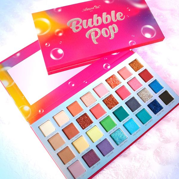 

2019 amoru''s bubble pop eye shadow 32 colors palette makeup music matte eye shadow by dhl factory derictly