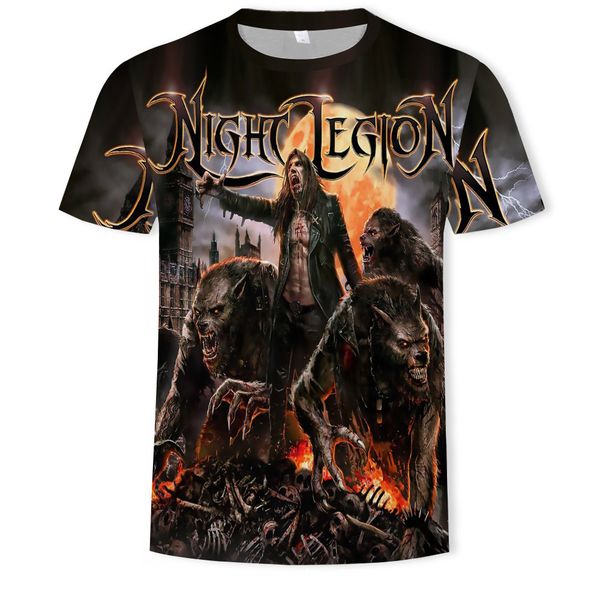 

mens designer summer clothes vampire 3d digital printing short-sleeved t-shirt men, White;black