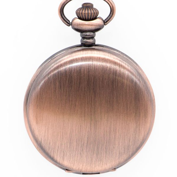 

new vintage&antiuqe smooth quartz pocket watch jewelry alloy arabic numerals with fob chain pendant for man women td2001, Slivery;golden