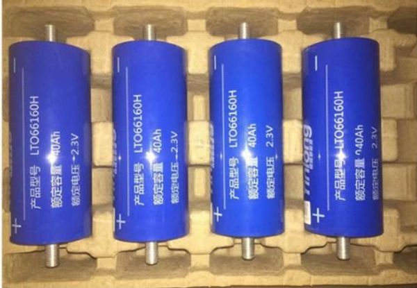 

2.3v 45ah lto 66160 lithium titanate battery cell new 2.4v 66160h 10c 450a for diy pack 12v 14.4v power long cycle life stocks