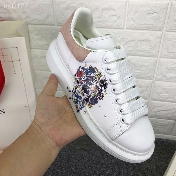 

fashion running sports canvas high-end white red classic stripes casual sneaker wild luxurious womens casual shoes with box size 5-9, Black