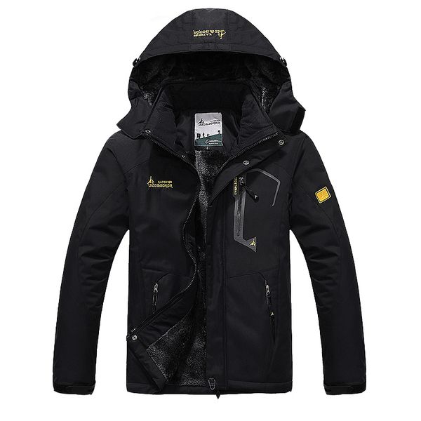 

9 colors warm outwear winter jacket men windproof hood men jacket thick warm parkas casual coat, Black;brown
