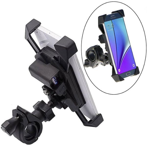 

bicycle phone holder motorcycle holder anti-shock handlebar clip stand gps mount bracket for bike phone holder