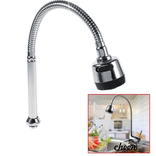 

360 adjustable kitchen faucet sprayer stainless steel swivel spout kitchen sink aerator faucet accessories replacement