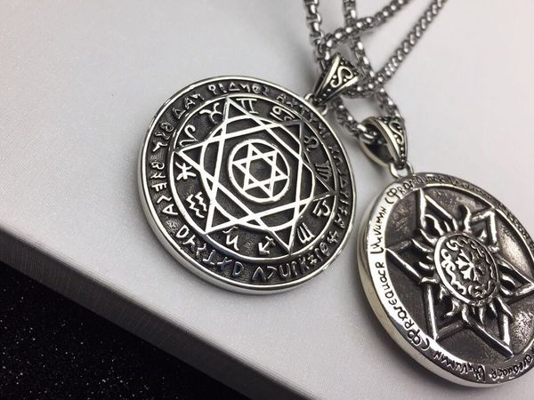 

fashion-brand six-star cross designer necklace sweater chain for lady design man and women party wedding lovers gift luxury hip hop jewelry., Silver