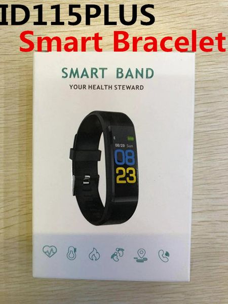 

id115plus смарт-фитнес браслет bluetooth браслеты часы сердечного ритма трекер водонепроницаемый крови oxygenpressure mi браслет fit bits xd